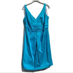 David's Bridal Bridesmaid Short Dress Malibu